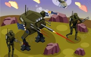 企业战士动画短视频制作 中国防务公司为士兵开发机器人套装，变身机器战士